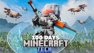 Download lagu I Survived 100 Days as a TECH WARRIOR in ALL THE MODS! mp3