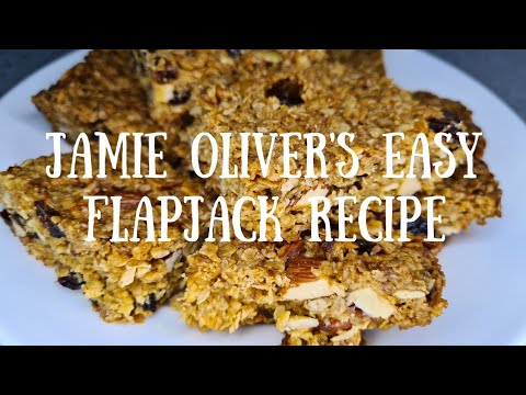 Jamie Oliver's Easy Flapjack Recipe - Ready in Minutes