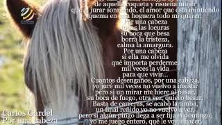 Carlos Gardel - Por una cabeza (Letra-Lyrics)