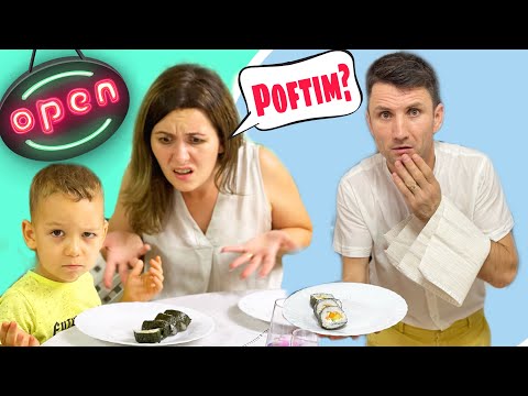 💥 ERICA MAKES SUSHI 🍣 TYPES OF PEOPLE AT THE RESTAURANT
