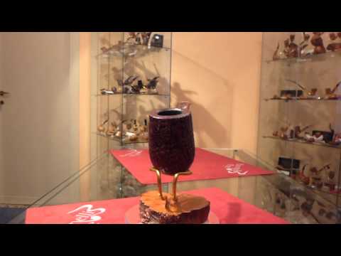 PIPA PARONELLI RADICA HALF BENT VERA ARGENTO SABBIATA DARK - Numero oggetto eBay: 181233208922