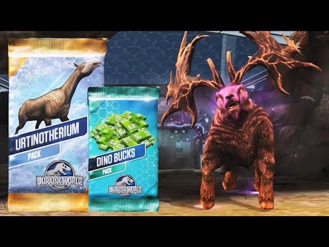 Jurassic World (Non-Hack) - Maelstrom 08 Max Attack! Urtinotherium &  Dino Bucks Pack!