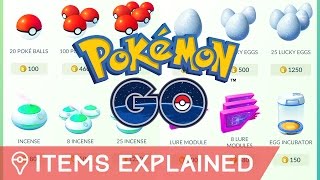 HOW TO USE EVERY ITEM IN POKÉMON GO by Trainer Tips