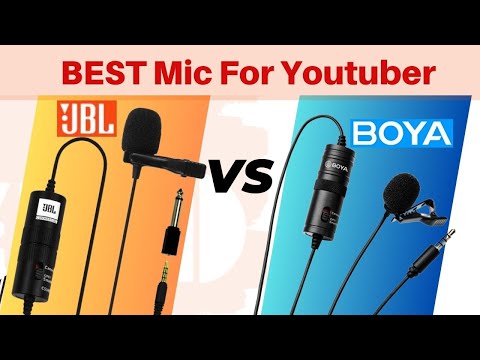Kon Sa Microphone Achha For Youtuber - JBL Vs Boya By M1 | JBL Commercial CSLM20B Mic