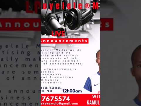 Etumwalaka lomito yiilonga / job announcements