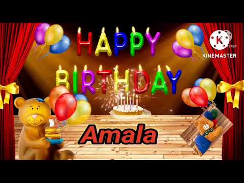 Amala - Happy Birthday Song - Happy Birthday Amala