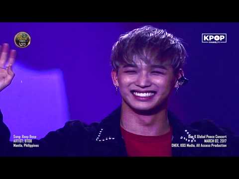 170302 BTOB - Greetings + BEEP BEEP 뛰뛰빵빵 at OneK Global Peace Concert