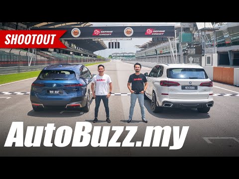 Thumbnail for Drag Race: BMW iX EV vs BMW X5 PHEV - AutoBuzz by PHEV