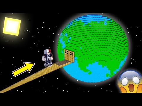 Going Into Every Planet In MINECRAFT