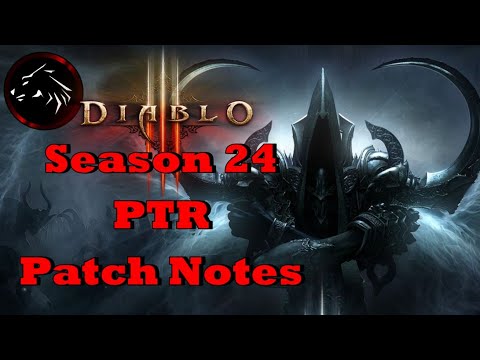 Diablo 3 Season 24 PTR Patch Notes Discussion - Patch 2.7.1