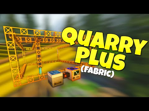 Minecraft Quarry Plus - Complete Guide Fabric