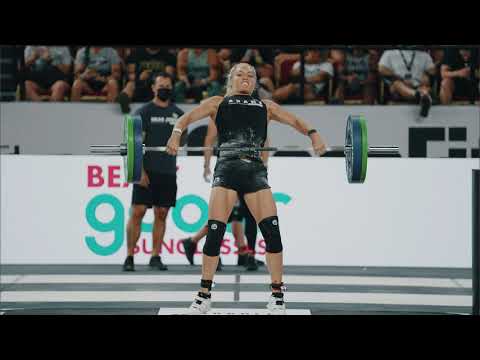 Haley Adams Snatches 175-lb at the 2021 NOBULL CrossFit Games