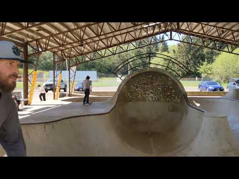 Tour of Dreamland Skatepark in Lincoln City, OR