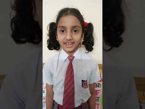 Hindi Poem: Ikshita Singh, Class 3, APS Dinjan
