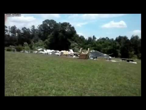 Storm or Tornado destroy's home Mooresboro NC 20150721