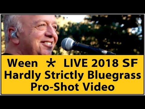 Ween pro-shot Hardly Strictly Bluegrass Festival 2018 Oct 7 San Francisco Live Concert Performance