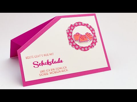 Pop Up Karte ⎢Corner Fold Card ⎢Karten basteln ⎢Anleitung