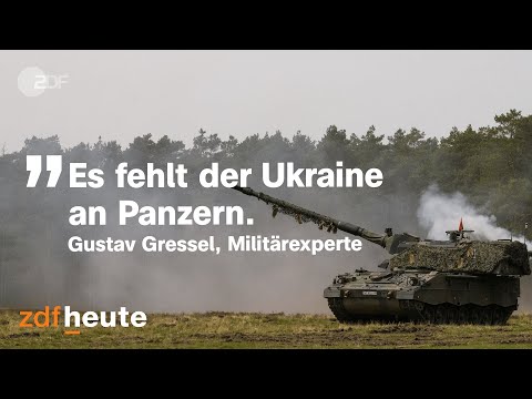 Military expert Gressel warns of Ukraine's difficulties in the Donbas | ZDFheute live