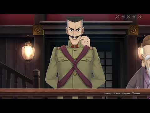 The True Culprit Episode 1 Cross Examination Answer - The Great Ace Attorney Chronicles