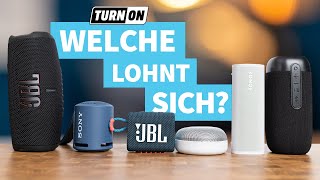 Die besten Bluetooth-Boxen bis 200 Euro für unterwegs