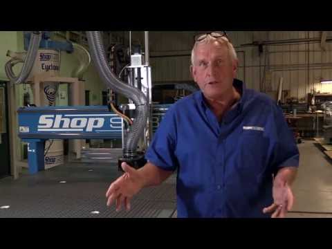 ShopSabre CNC PRO Series Cabinet Machine with Router Bobvideo thumb