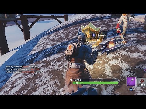 Season 7 Week 9 Secret Battlestar Location Guide (Snowfall Challenges) - Fortnite Battle Royale