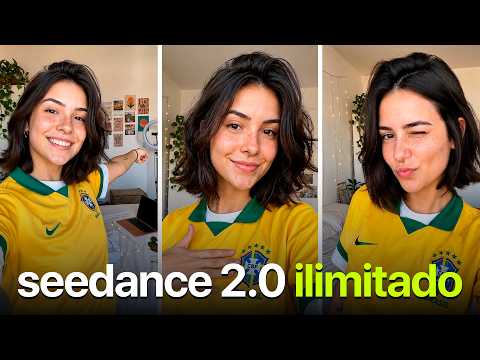 Consegui o SEEDANCE ILIMITADO de um novo jeito (e criei influencers)
