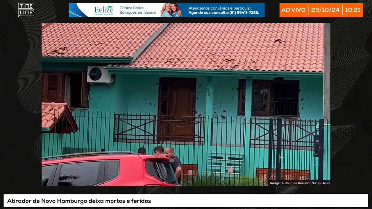 "Muito tiro a noite inteira", diz vizinha de ATIRADO de NOVO HAMBURGO| Timeline