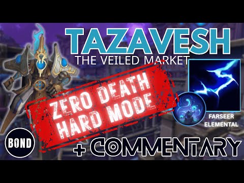 Tazavesh, the Veiled Market (0 Death Hard Mode) w-Commentary - Farseer Elemental Shaman - TWW 11.2