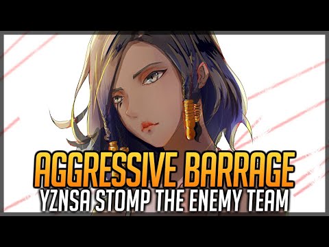 YZNSA Stomp The Enemy Team With Pharah Aggressive Barrage