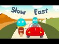 *FULL SONG FAST SLOW* | This & That | fun for toddlers learning opposites | learn for kids