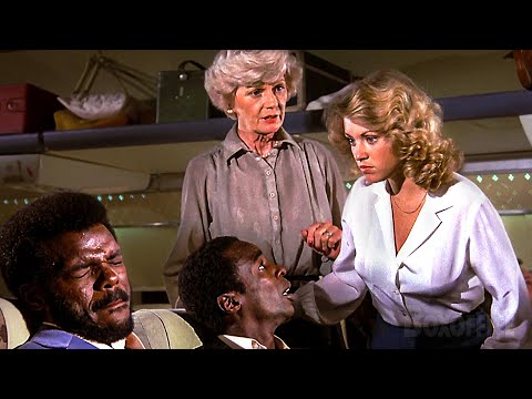 Grandma knows how to speak Jive | Airplane | CLIP