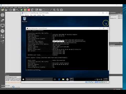 IPv6 Neighbor Discovery Protocol 02 Lab Exercise Windows 10 Node