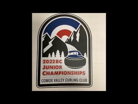 2022 BC Junior Curling Championships Draw 1 Ice E Coles-Lyster vs Wong