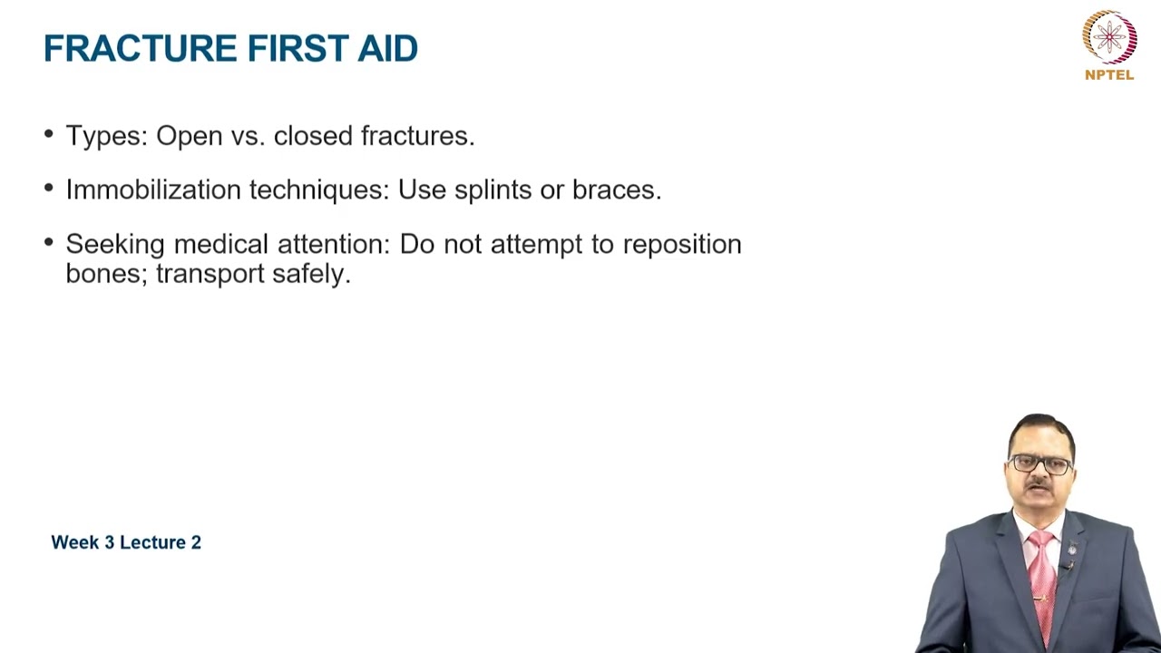 Immediate treatment and first aid in sports injuries