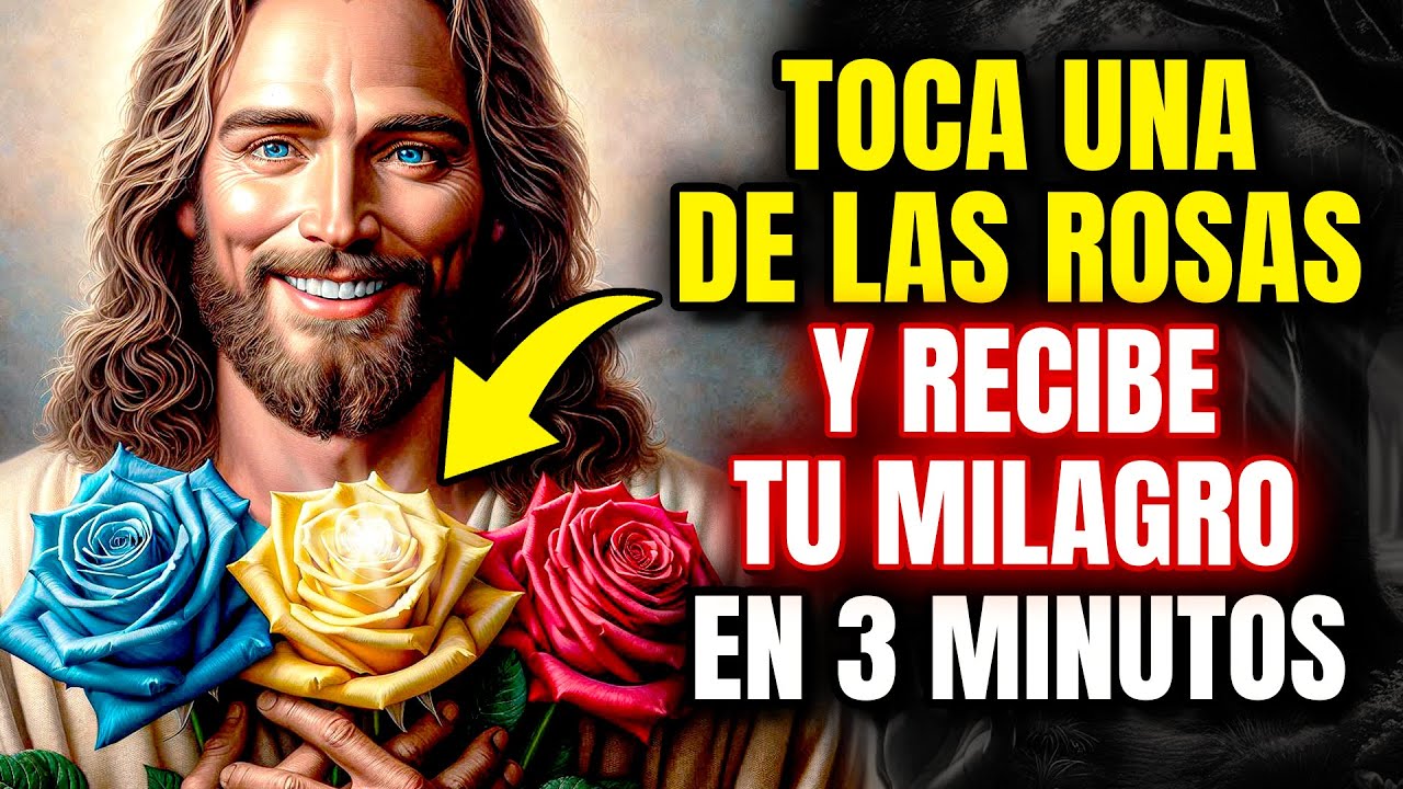 🌹DIOS DICE: TOCA UNA ROSA Y TU MILAGRO LLEGARÁ EN 3 MINUTOS... ¡NO RECHACES ESTO! MENSAJE DE DIOS.