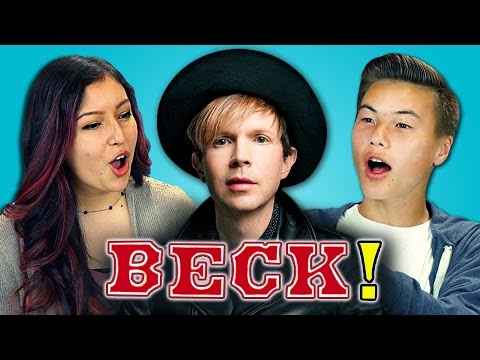 BeckのMVに対する若者の反応 (TEENS REACT TO BECK MUSIC VIDEOS)