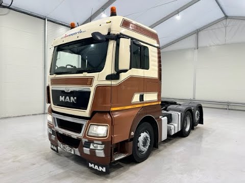 SB63 GWF - MAN TGX 26.480 Rear Lift Tractor Unit | Law Truck Centre UK