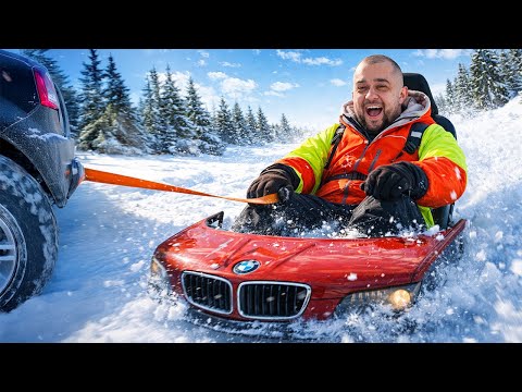 AM CONSTRUIT O SANIE EXTREMĂ DINTR-UN BMW