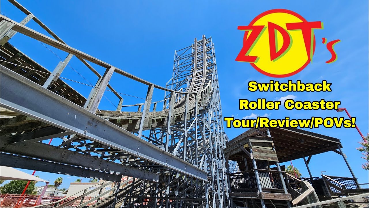 ZDT’S Amusement Park Switchback Roller Coaster Tour, Review, & POVS!