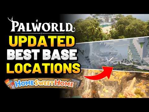 The NEW Top 30 BEST Base Locations In Palworld | Early, Mid and End-game