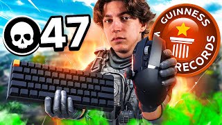 WORLD RECORD DE KILLS AU CLAVIER/SOURIS 47 KILLS SUR ASHIKA ISLAND 🔥