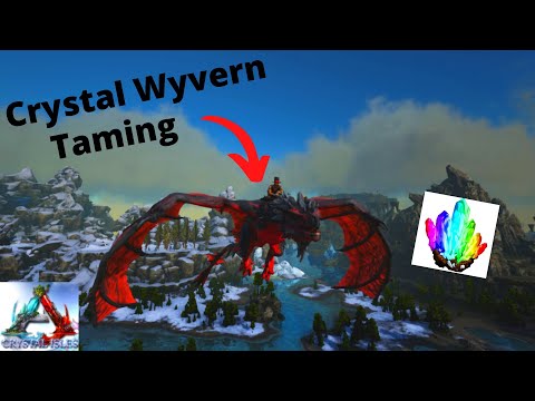 Ark Crystal Isles Crystal Wyvern Taming