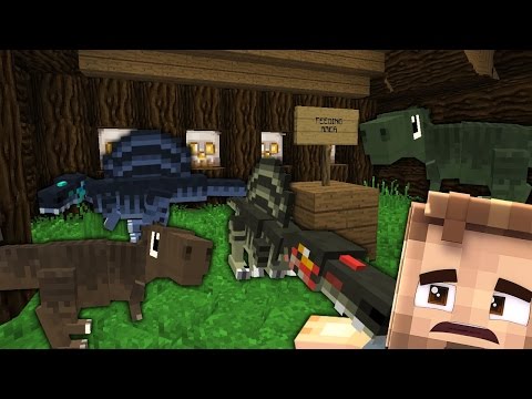 Minecraft Dinosaurs #17 - BABY SPINOS & T-REX?! (Jurassic World Minecraft Roleplay)