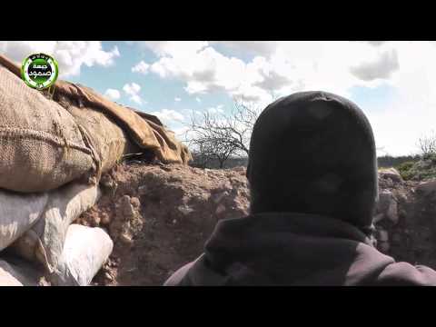 جولة ميدانية من قبل جبهة صمود على نقاط الرباط في مورك في ريف حماة