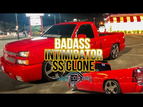 BADASS TRUCK - RED INTIMIDATOR SS CLONE (SUPERCHARGED)