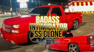 BADASS TRUCK - RED INTIMIDATOR SS CLONE (SUPERCHARGED)