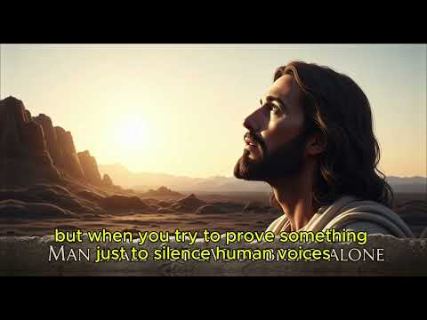 WHY DIDN’T JESUS ​​TURN STONE INTO BREAD