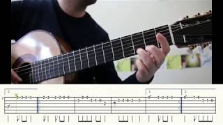 İKİ KEKLİK GİTAR SOLO TAB NOTA GİTAR DERSİ (%100 ORJİNAL)TUTORİAL