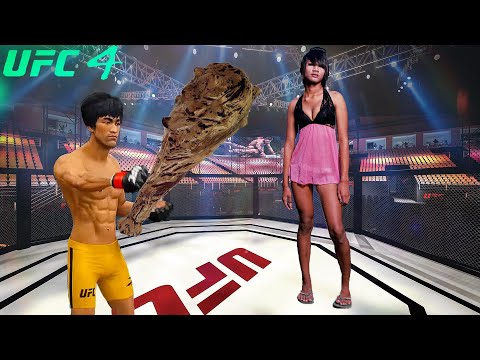🐯UFC 4 |Old Bruce Lee vs. Trans - Tiger Fight🐯